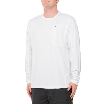 Lucky Brand Solid Slub Henley Shirt - Long Sleeve