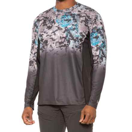 Huk Icon X Tide Change Fade Fishing Shirt - UPF 50+, Long Sleeve in Perigian