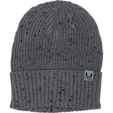 Huk Knit Beanie in Overcast Grey