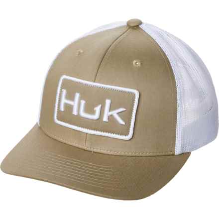 Huk Logo Trucker Hat (For Men) in Overland Trek