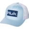 Huk Logo Trucker Hat in Tapestry Heather