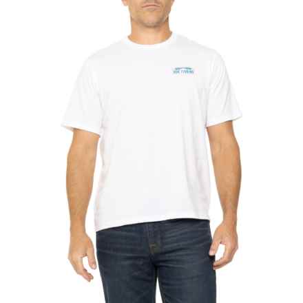 Huk Sail Mujeres T-Shirt - Short Sleeve in White