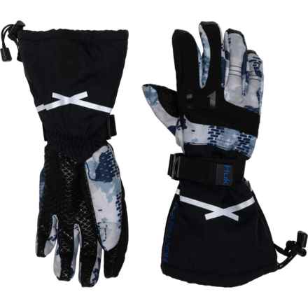 Huk Superior Gauntlet Glove - Waterproof in Bluefin