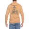 Huk Trout Wrangle Hooded T-Shirt - Long Sleeve in Marl