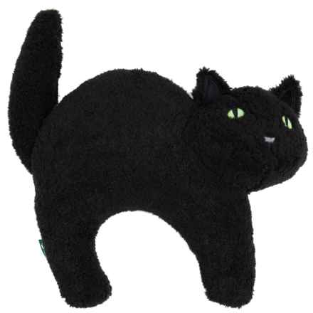 Humane Society of the United States Scaredy Cat Throw Pillow - 22x22” in Black