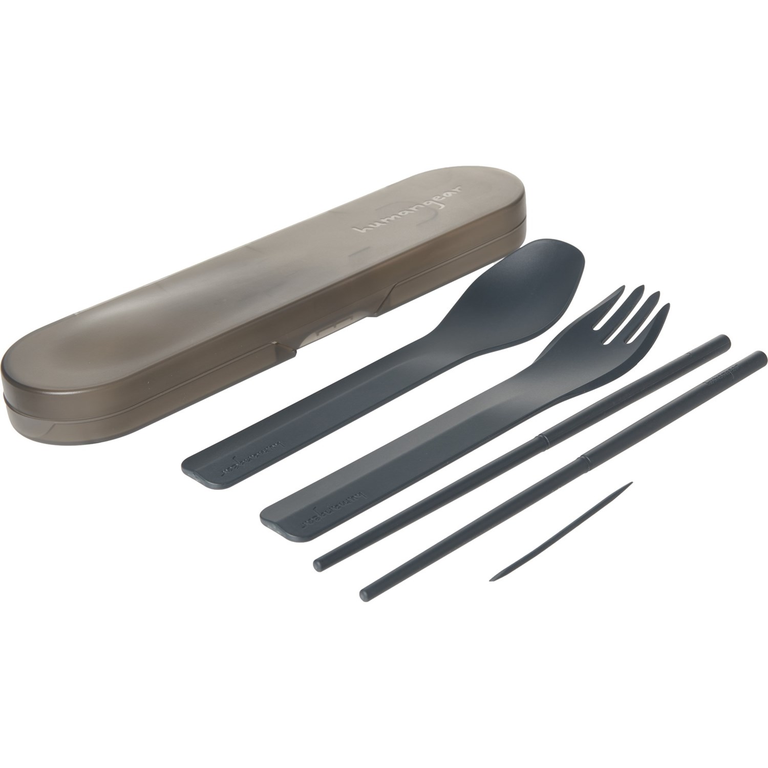 Humangear Gobites® Quattro Utensil Set - 4-piece, Grey - Save 27%