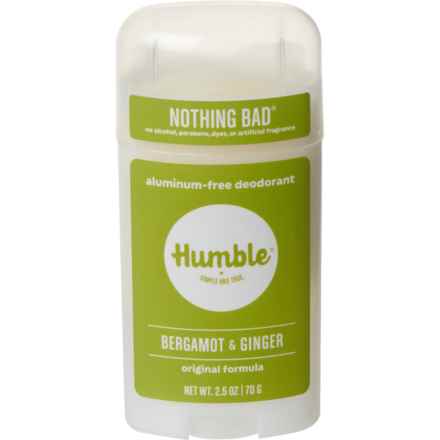 Humble All-Natural Deodorant - Aluminum-Free, 2.5 oz. in Bergamot/Ginger