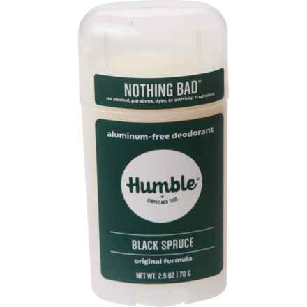 Humble All-Natural Deodorant - Aluminum-Free, 2.5 oz. in Black Spruce