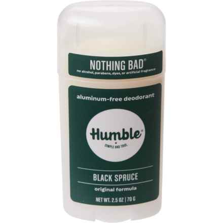 Humble All-Natural Deodorant - Aluminum-Free, 2.5 oz. in Black Spruce
