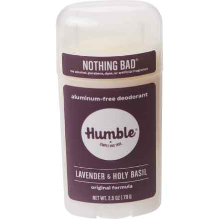 Humble All-Natural Deodorant - Aluminum-Free, 2.5 oz. in Lavender/Holy Basil