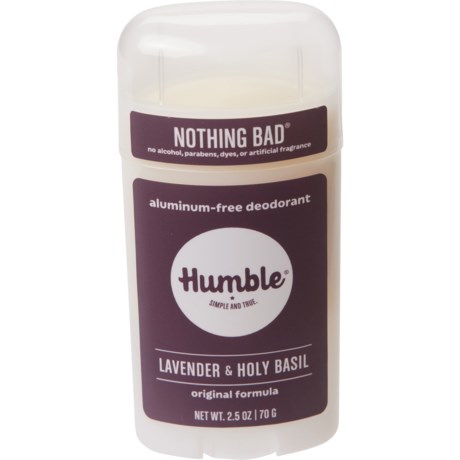 Humble All-Natural Deodorant - Aluminum-Free, 2.5 oz. in Lavender/Holy Basil