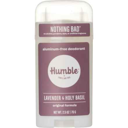 Humble All-Natural Deodorant - Aluminum-Free, 2.5 oz. in Lavender/Holy Basil