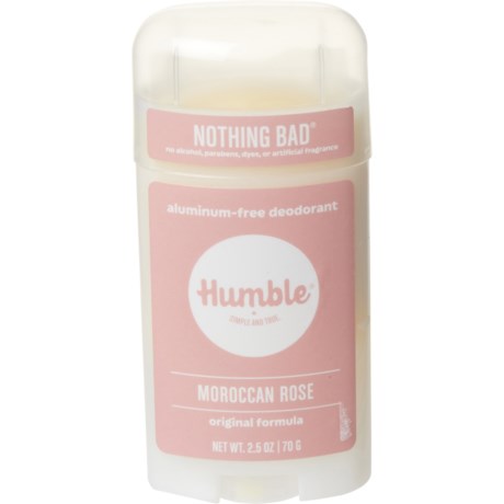 Humble All-Natural Deodorant - Aluminum-Free, 2.5 oz. in Morrocan Rose