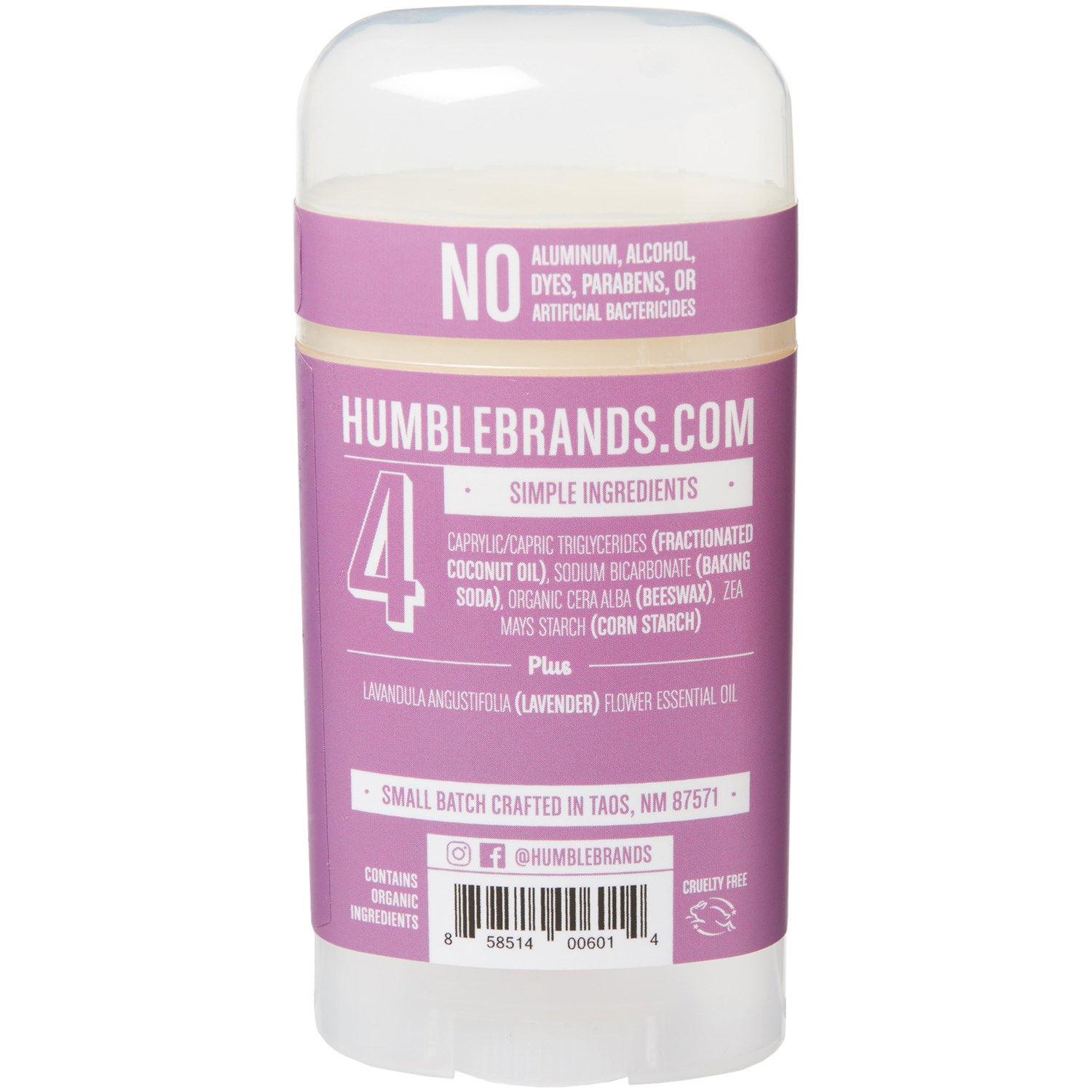 Humble Mountain Lavender Deodorant 2 5 Oz Save 57