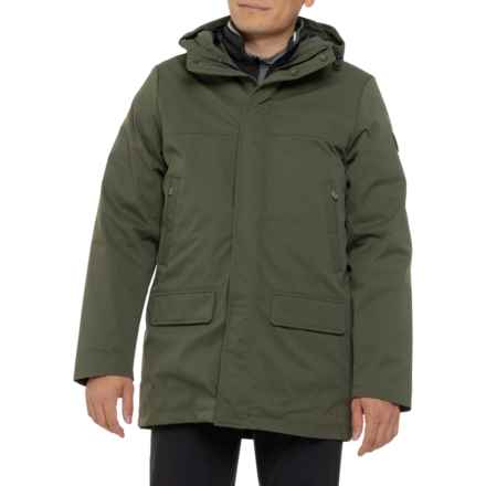 HUNTER Birchen 3-in-1 Heavyweight Jacket - Insulated in Hunter Green