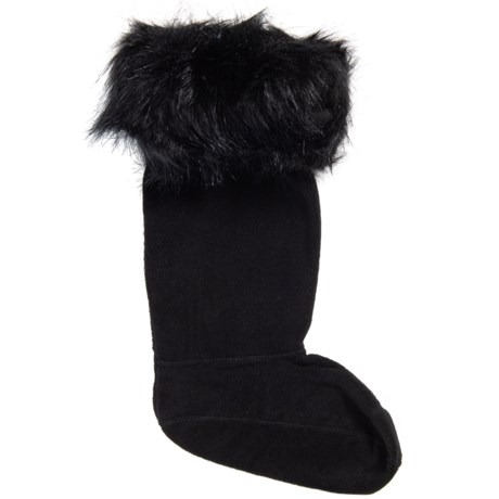hunter fur boots