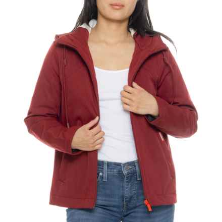HUNTER Blake Short Rain Jacket - Insulated in Cranberry