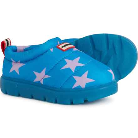HUNTER Boys and Girls Cody Clogs - Insulated in Med Blue