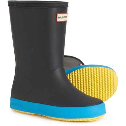 HUNTER Boys and Girls First Classic Rain Boots - Waterproof in Blue