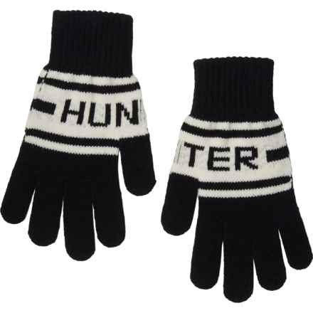 HUNTER Branded Gloves (For Men) in Black Multi