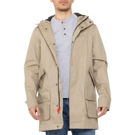 HUNTER Downing Lightweight Rain Jacket - Waterproof in Teak