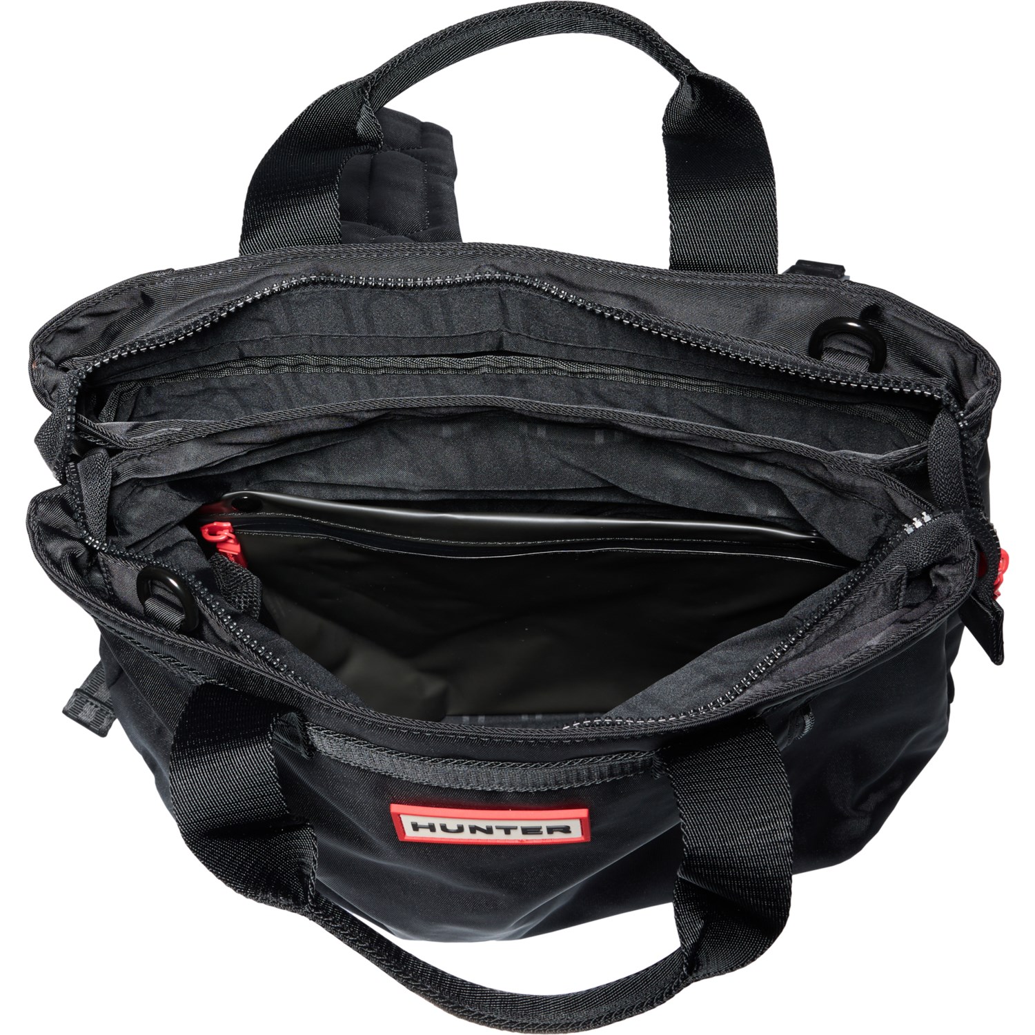 HUNTER Hybrid Tote Backpack - Black Econyl - Save 48%