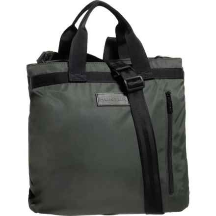 HUNTER Hybrid Tote Backpack - Medium Green in Medium Green