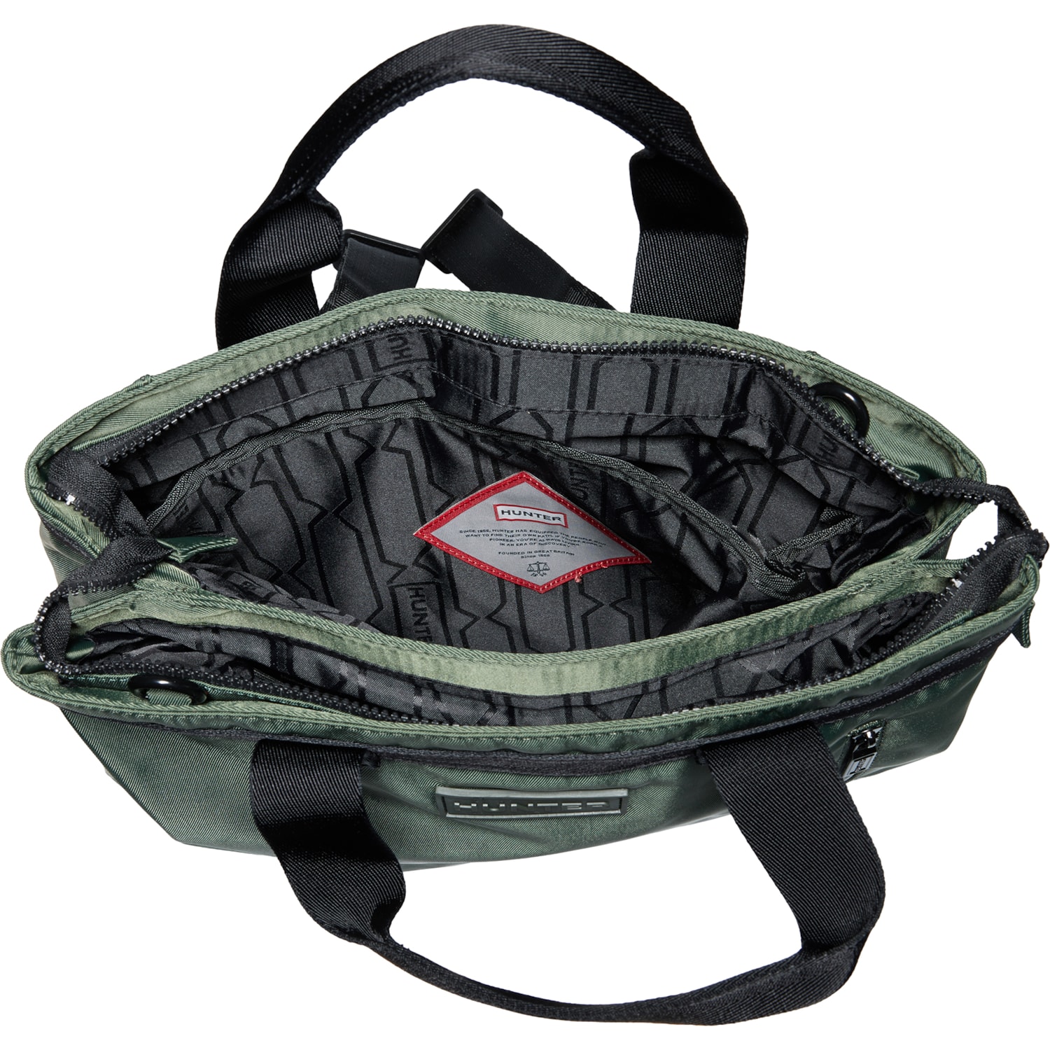 HUNTER Hybrid Tote Backpack - Medium Green - Save 39%