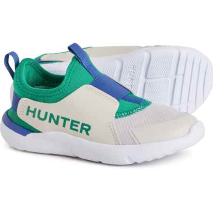 HUNTER Little Boys and Girls Gemini Sneakers in Light Grey