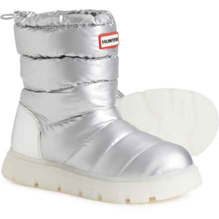 HUNTER Maribel 2 Puffer Snow Boots - Waterproof, Insulated (For Women) in Sil01 Silver