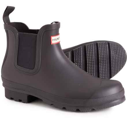 HUNTER Original Chelsea Boots - Waterproof (For Men) in Onyx