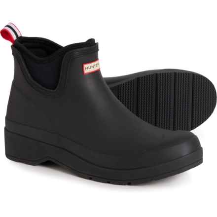 HUNTER Play Chelsea Neo Rain Boots - Waterproof (For Women) in Black