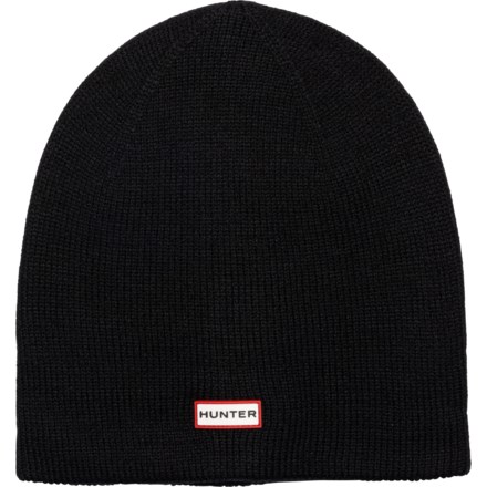 HUNTER Play Essential Beanie (For Men) in Black