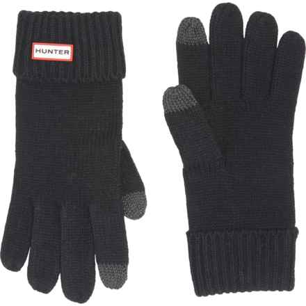 HUNTER Play Essential Gloves - Touchscreen Compatible (For Men) in Black