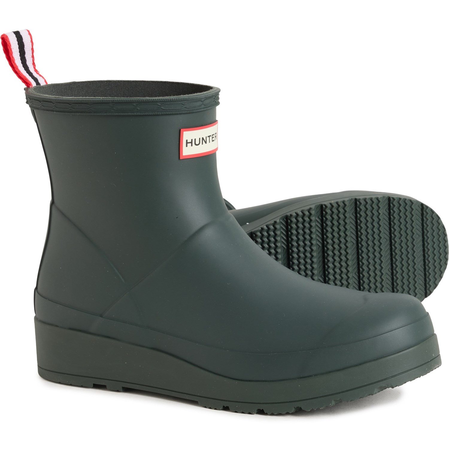 HUNTER Rain boots レディース23 新品未使用 Women Hunter Boots Short Play Boots Original Hunter Rain