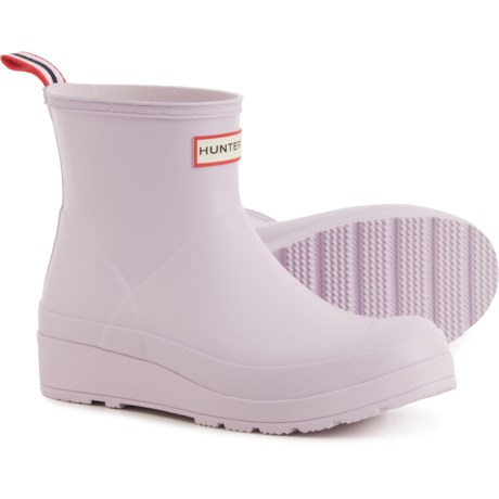 Hunter original play 2024 short rain boots zinc