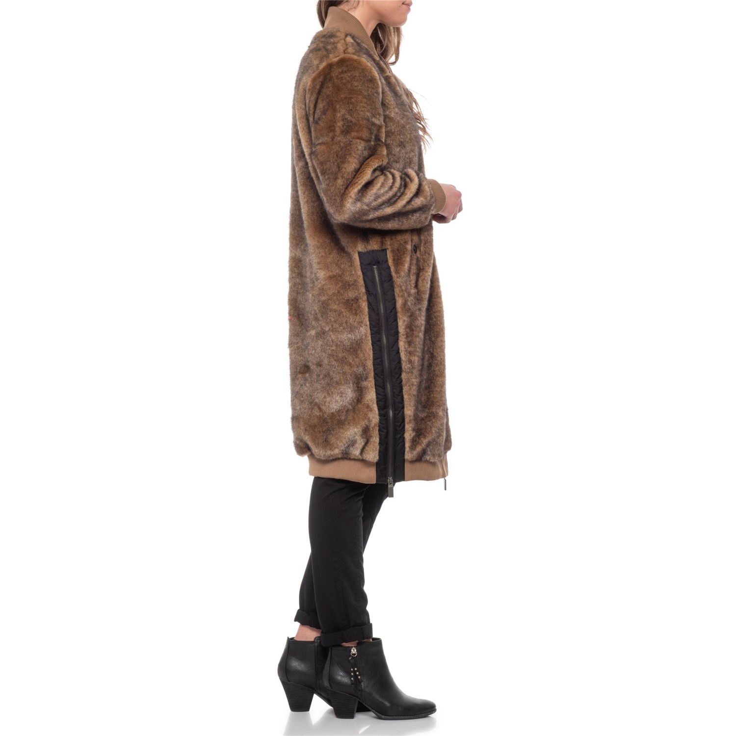 Hunter Refined Faux Fur Coat For Women Save 43