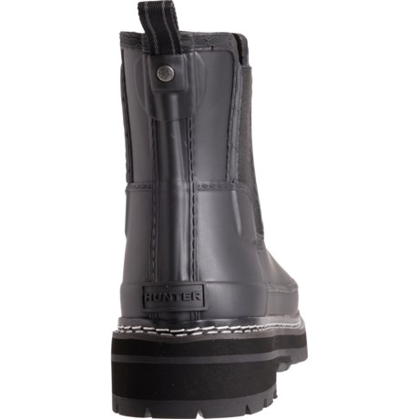 Hunter | Shoes | Hunter Ella Chelsea Waterproof Boots Blackblack Shiny Pvc