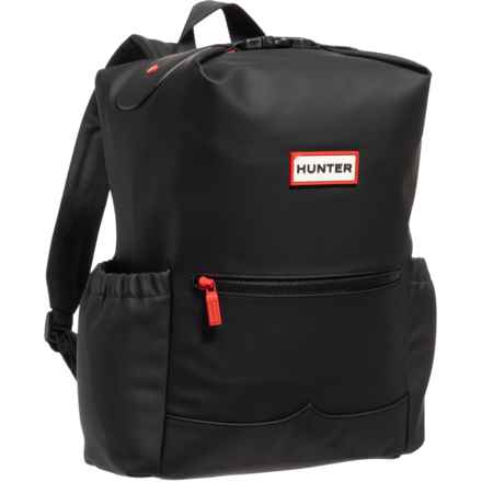 HUNTER Top Clip Backpack - Black Matte in Black Matte