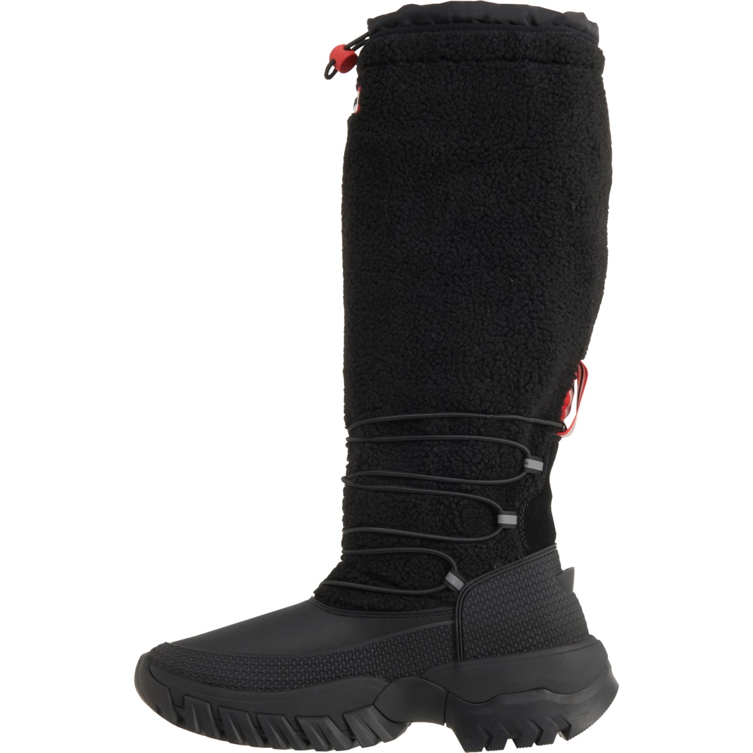 HUNTER Wanderer Tall Sherpa Snow Boots (For Women) - Save 50%