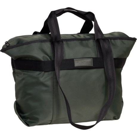 HUNTER Weekday Tote Bag in Medium Green