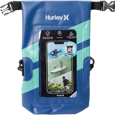 Hurley 2 L Dry Bag with Smartphone Pocket | unisex | Blue Combo