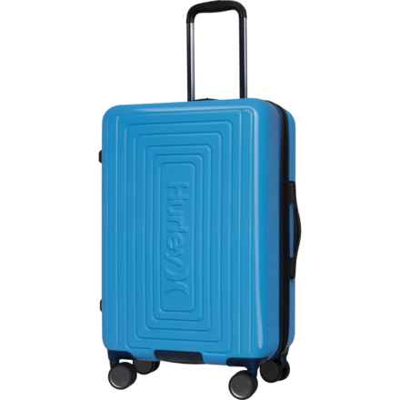 Hurley 25” Suki Spinner Suitcase - Hardside, Expandable, University Blue in University Blue
