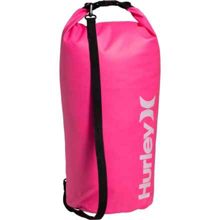 Hurley 30 L Camping Dry Bag - Waterproof in Neon Pink