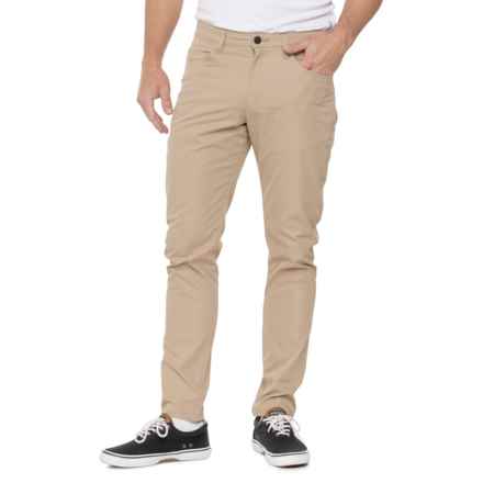 Hurley 5-Pocket Stretch Twill Hybrid Pants in Khaki