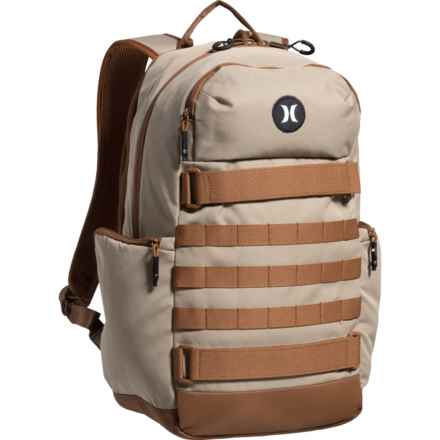Hurley 7391 50-50 26 L Skateboard Backpack - Khaki in Khaki