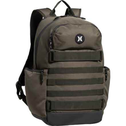 Hurley 7391 Skateboard Backpack - Olive in Olive