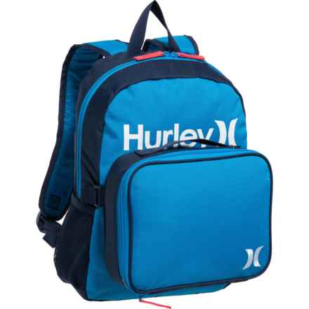 Hurley Backpack and Lunch Box Set (For Kids) in Neptune Blue - Closeouts