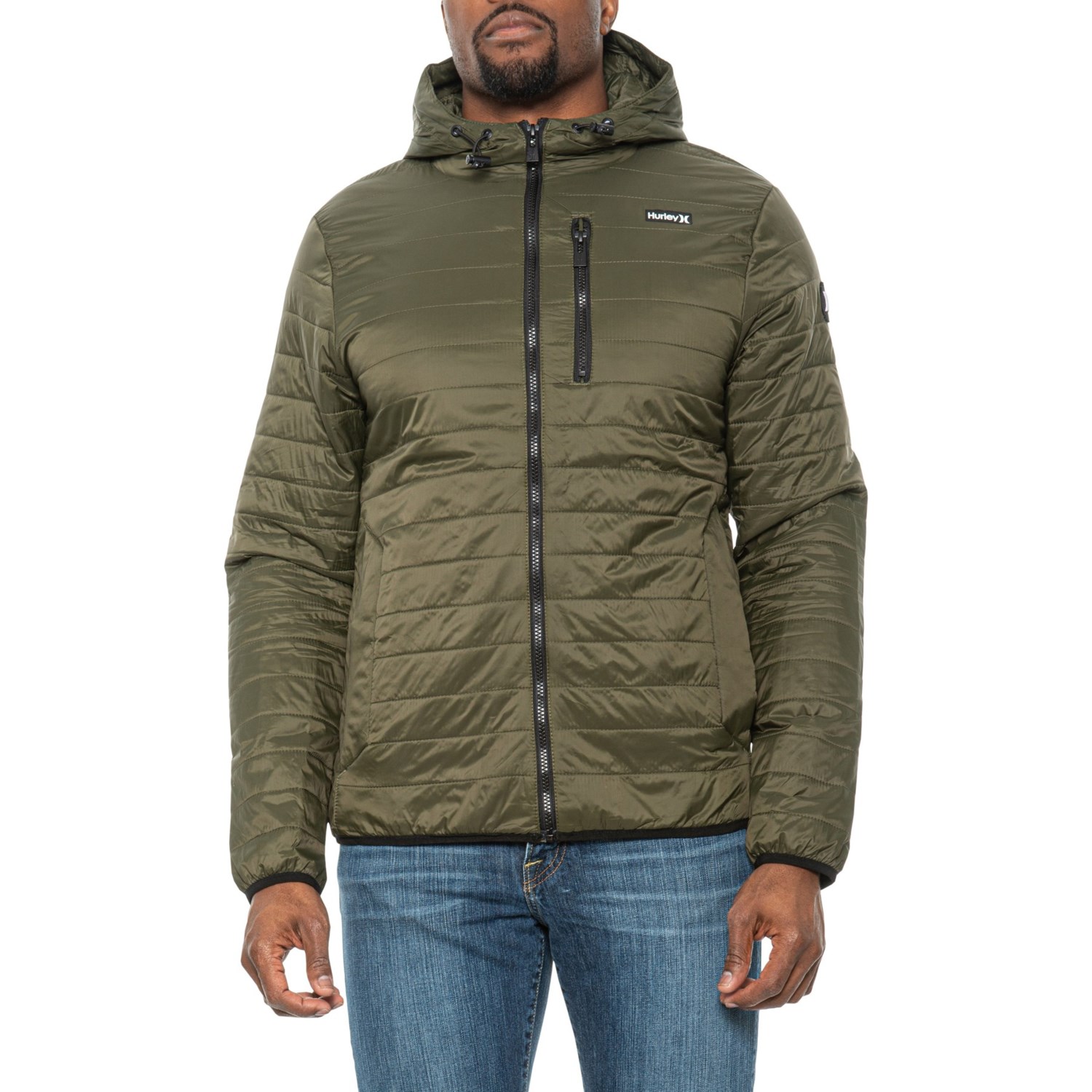Hurley Winter Jacket Calvin Klein Men's Lightweight Water