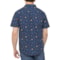 6GMFW_2 Hurley BBQ Print Woven Shirt- Short Sleeve